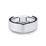 Shell Iconelle Two Tone Black Diamond Men's Band - Henri