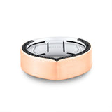 Shell Iconelle Two Tone Black Diamond Men's Band - Henri