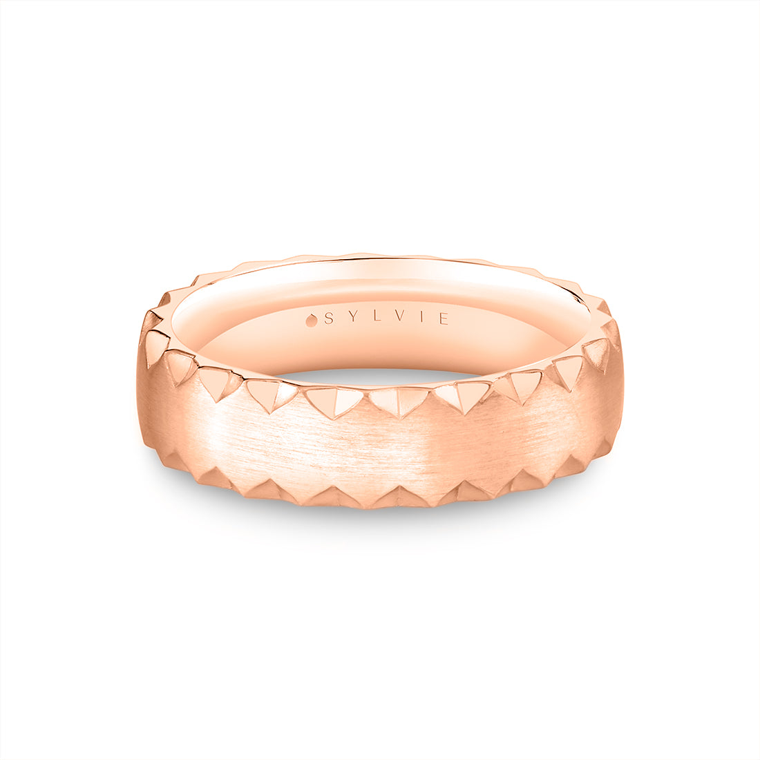 Fluted Shell Brushed Men's Band - Elliott
