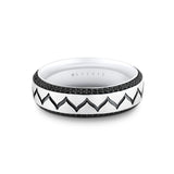 Shell Ascend Engraved Summit Men's Band - Theo