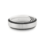 Shell Apex Brushed Black Diamond Men's Band - Jax
