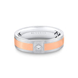 Shell Ascend Two Tone Brushed Men's Band - Finn