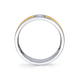 Shell Ascend Two Tone Brushed Men's Band - Finn