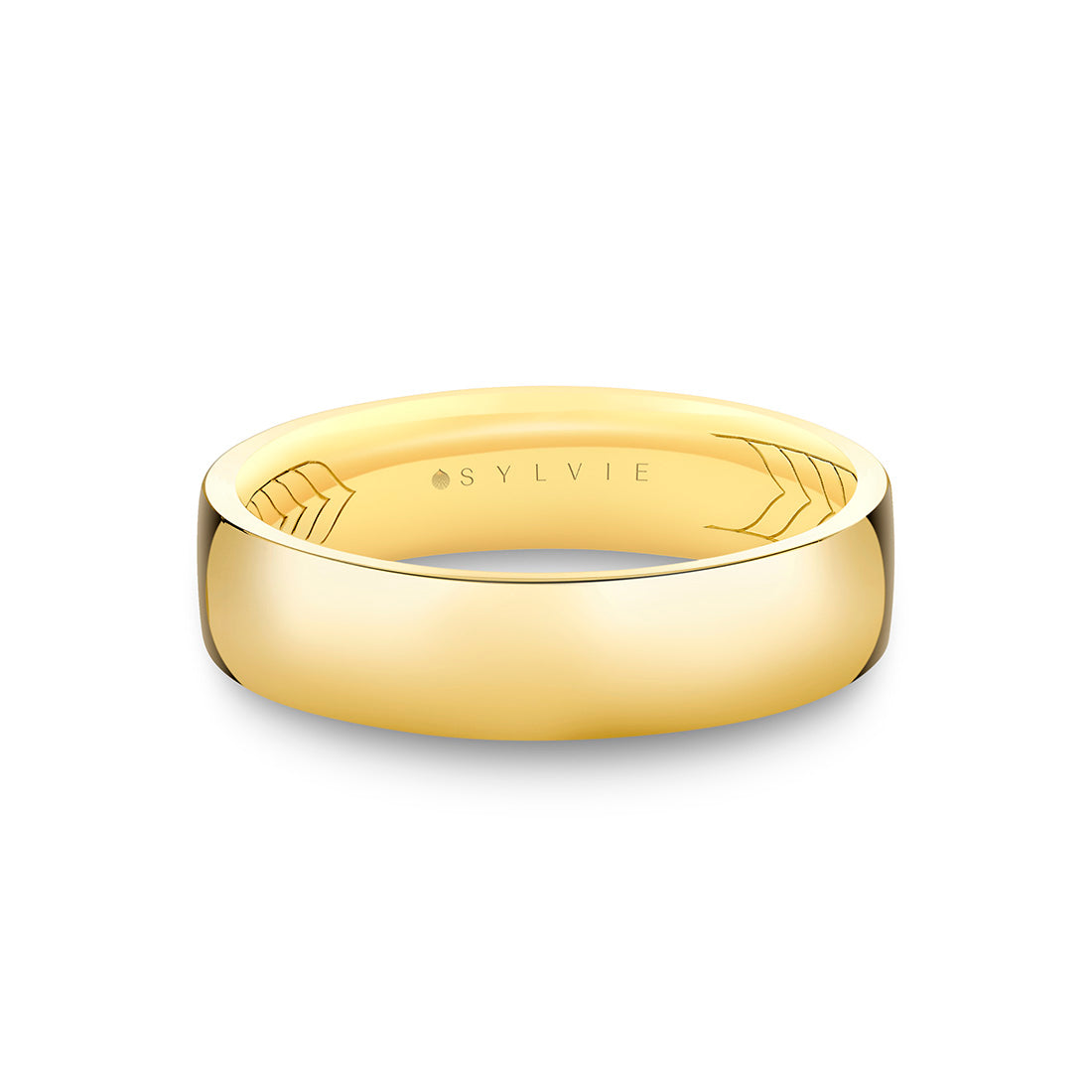 Shell Apex Polished Men's Band - Tate