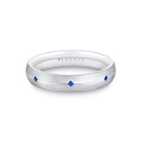Heritage Brushed Sapphire Men's Band - Omar