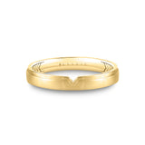 Fluted Shell Brushed Diamond Men's Band - Griffin