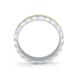 Fluted Shell Two Tone Men's Band - Holden