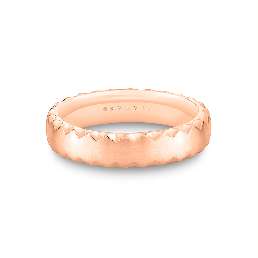 Fluted Shell Brushed Men's Band - Vaughn