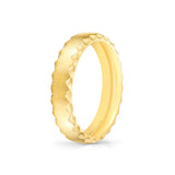 Fluted Shell Brushed Men's Band - Vaughn