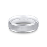 Heritage Knurled Flat Edge Men's Band - Neo