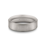 Heritage Brushed Channel Two Tone Men's Band - Oakes