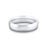 Heritage Brushed Bevel Fit Men's Band - Nash