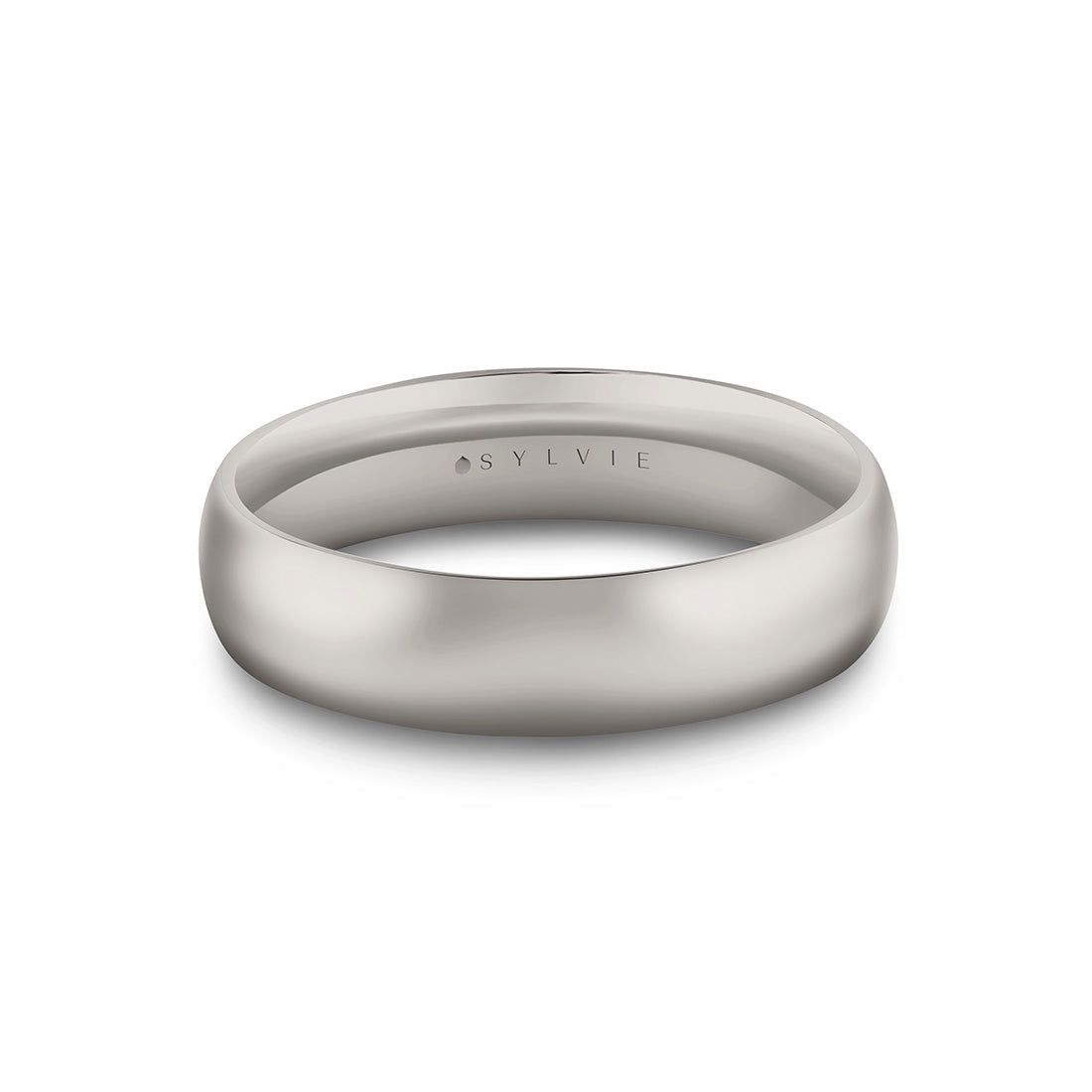 Heritage Brushed Bevel Fit Men's Band - Nash