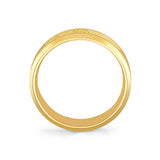Heritage Polished Dome Men's Band - Odin