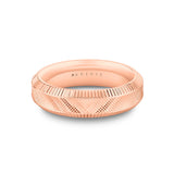 Heritage Brushed Black Diamond Men's Band - Jett
