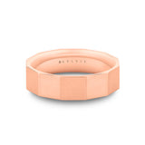 Heritage Polished Geometric Men's Band - Warren