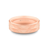 Heritage Brushed Geometric Men's Band - Xylo