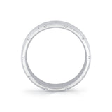Heritage Polished Men's Band with Brushed Center Channel - Ezra