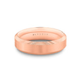 Heritage Polished Men's Band with Double Grooved Brushed Center Channel - Gideon