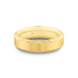 Heritage Polished Men's Band with Double Grooved Brushed Center Channel - Gideon
