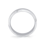 Heritage Polished Men's Band with Double Grooved Brushed Center Channel - Gideon