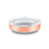 Heritage Brushed Bevel Edged Men's Band with Polished Center Groove - Nolan