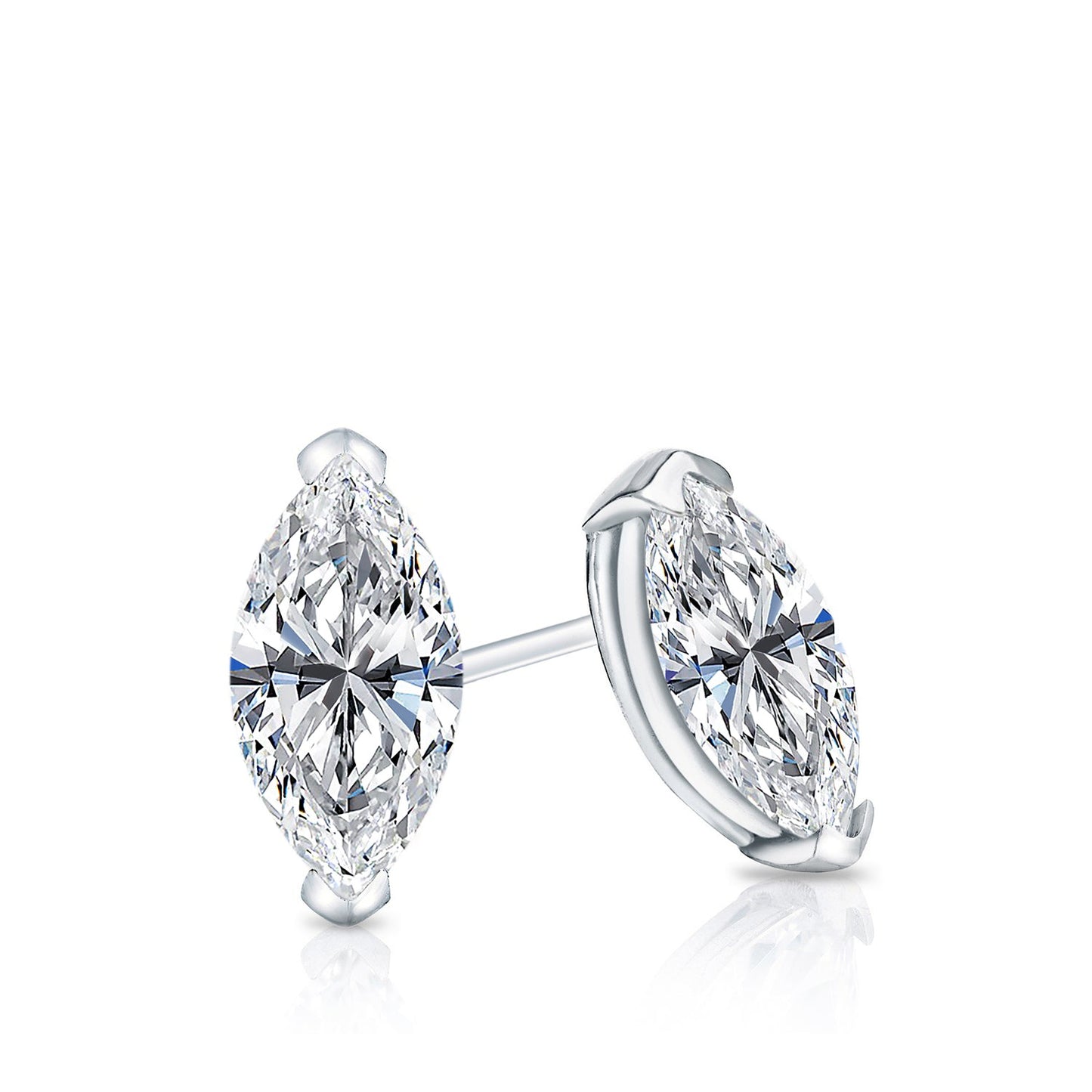 Lab Grown Diamond Stud Earrings Marquise 10.00 ct. tw. (F-G, VS)