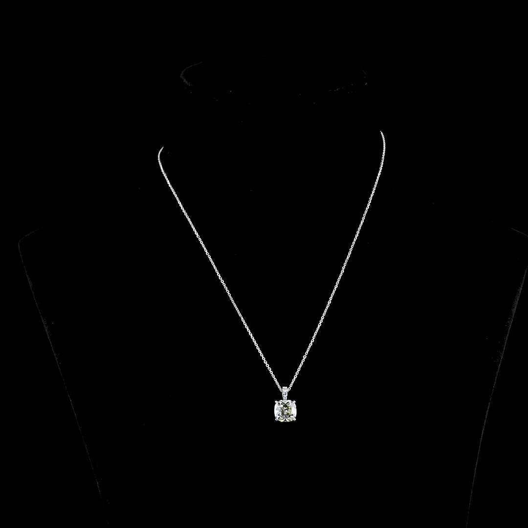 14K White Gold Lab-Grown Diamond