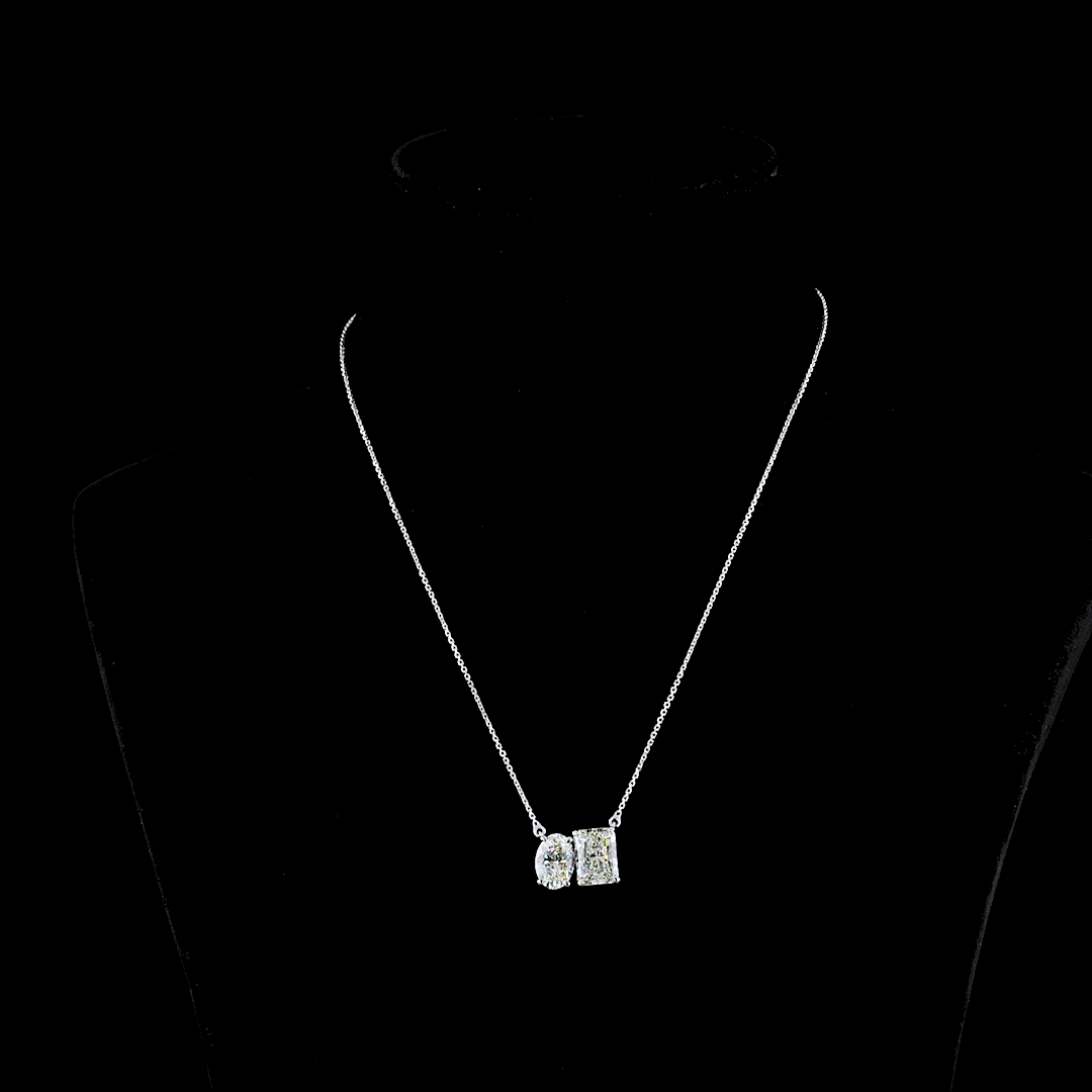 14K White Gold Lab-Grown Diamond