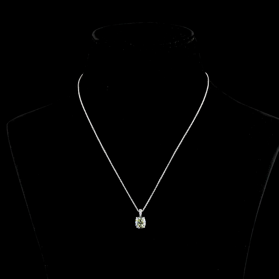 14K White Gold Lab-Grown Diamond