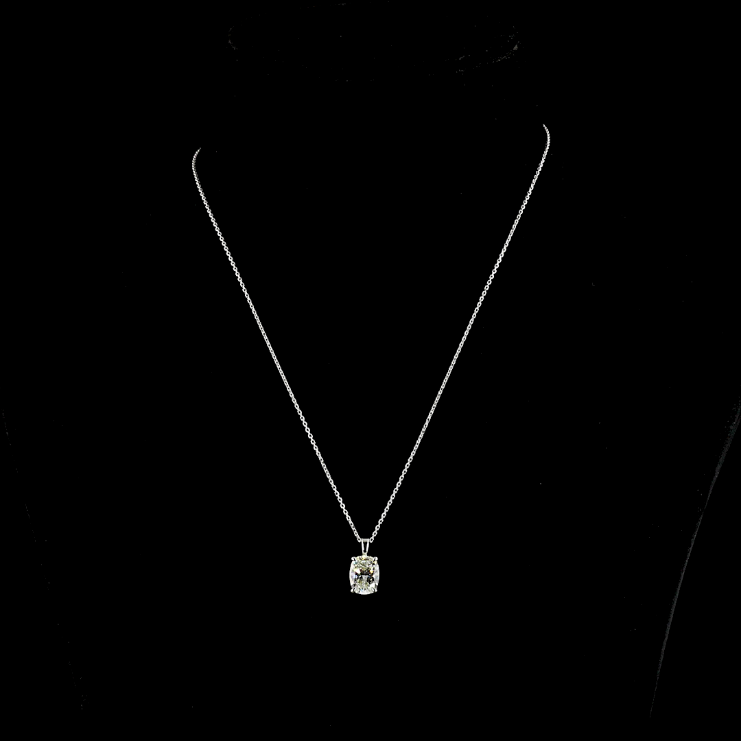 14K White Gold Lab-Grown Diamond