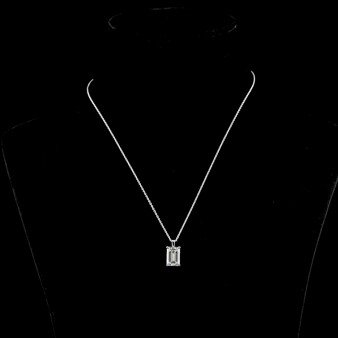14K White Gold Lab-Grown Diamond