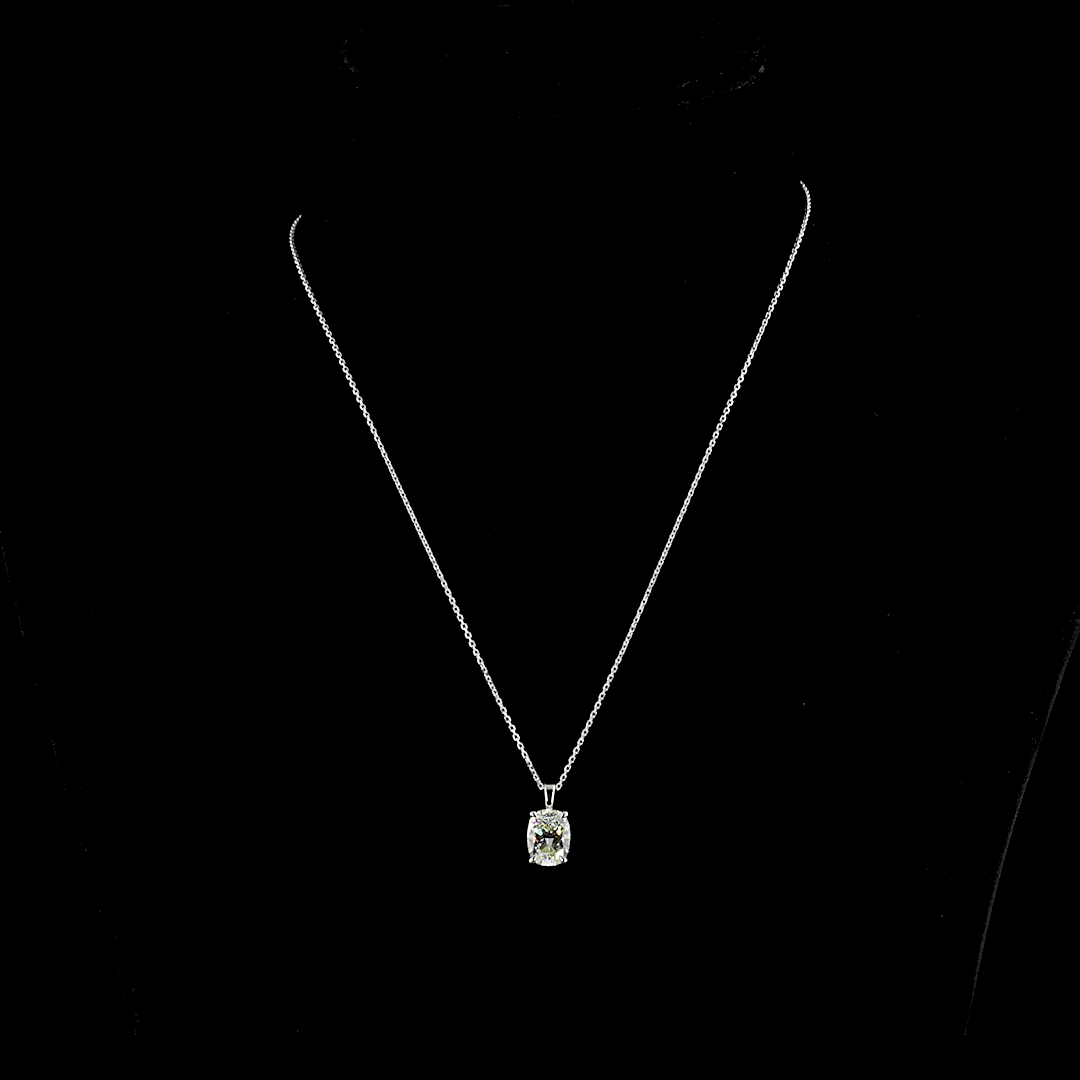 14K White Gold Lab-Grown Diamond