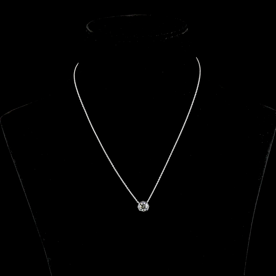 14K White Gold Lab-Grown Diamond