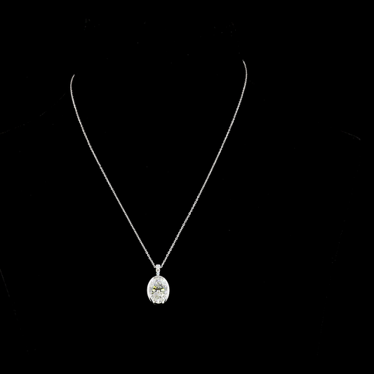 14K White Gold Lab-Grown Diamond