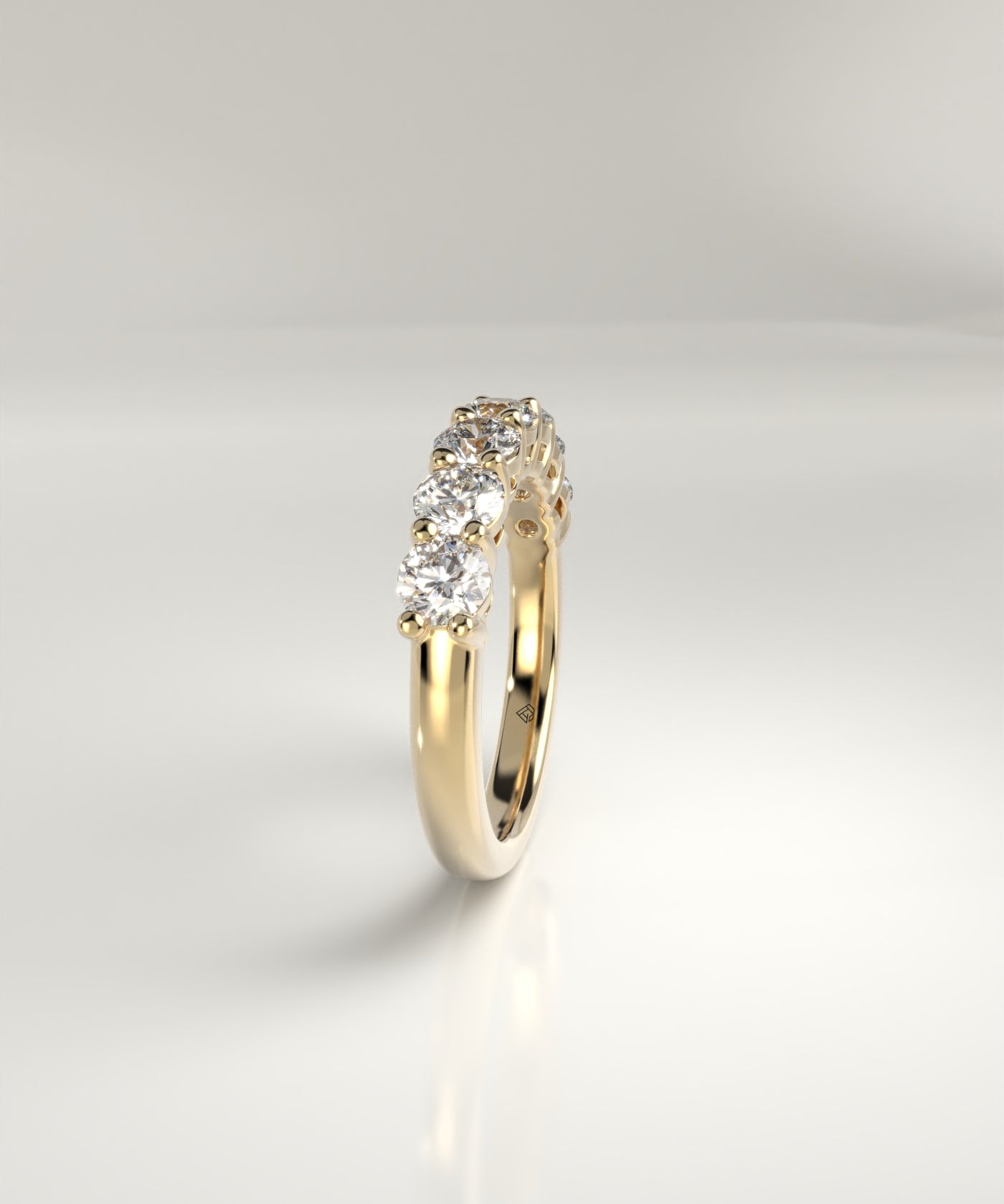 Mira Seven-Stone Round Diamond Band
