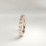Adeline Oval Diamond Band