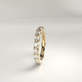 Adeline Oval Diamond Band