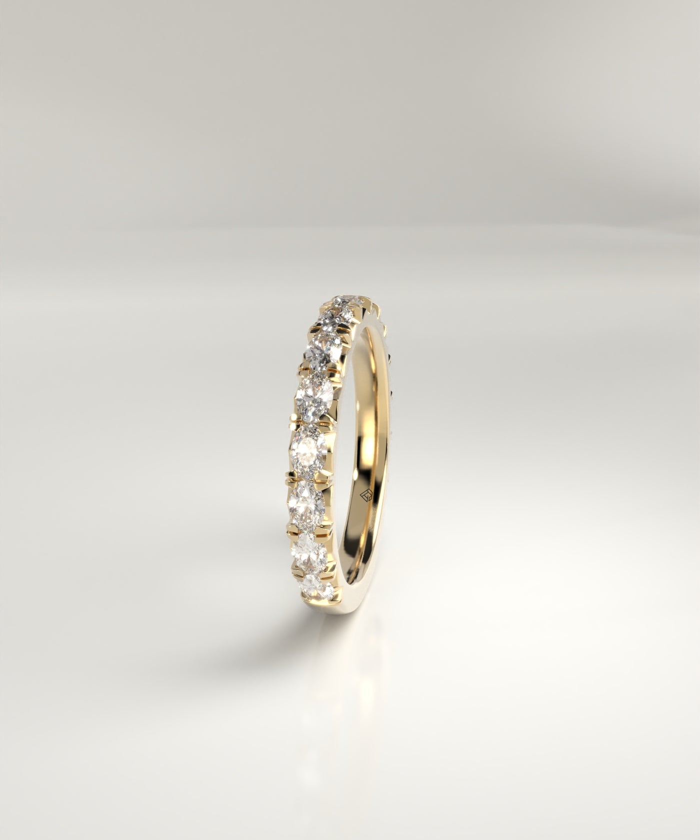 Adeline Oval Diamond Band