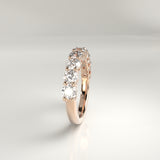 Mira Nine-Stone Round Diamond Band
