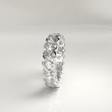 Zoey Oval Diamond Band