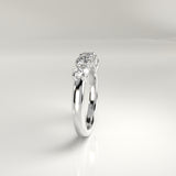Mira Five-Stone Round Diamond Band
