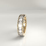 Zoey Emerald-Cut Diamond Band