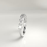 Mira Nine-Stone Round Diamond Band