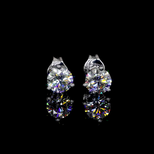 14K White Gold Lab-Grown Diamond