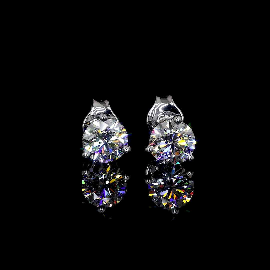 14K White Gold Lab-Grown Diamond