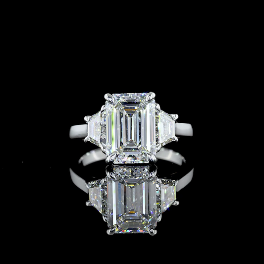 Platinum Lab-Grown Diamond Ring