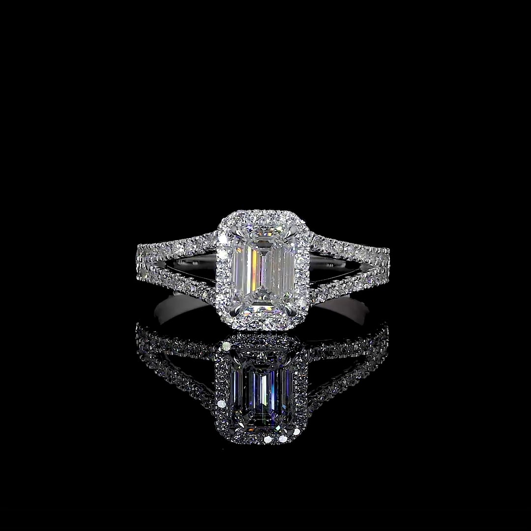 Platinum Lab-Grown Diamond Ring