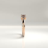 Mira Five-Stone Emerald-Cut Diamond Band