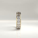Zoey Emerald-Cut Diamond Band
